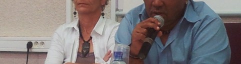 Arielle Blosch et Bernard Lagier a l'UAG